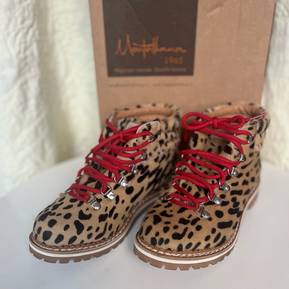 MONTELLIANA 1965 Calf hair hiking boot size 37